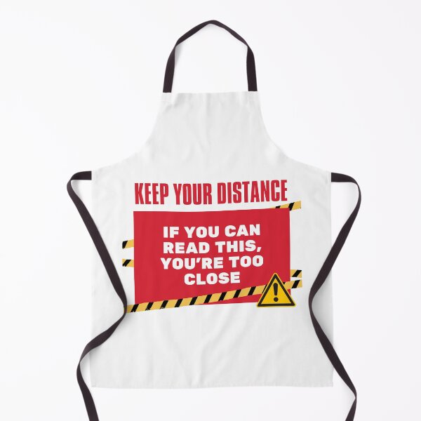Item preview, Human Warning Label Keep Your Distance designed and sold by mschubbybunny.
