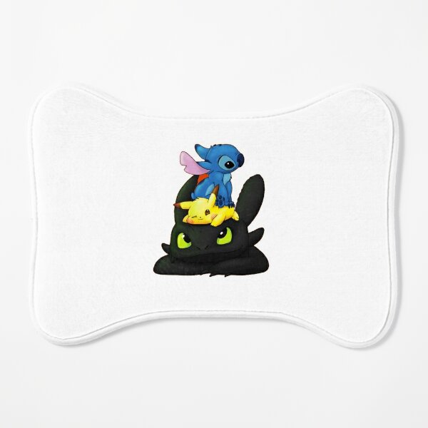 Stitch & Toothless Disney Character Christmas Gift For Lover Rug