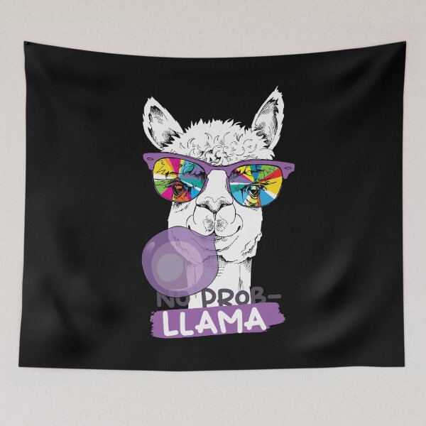 Item preview, Cool Lama Says No Probllama designed and sold by Urosek.