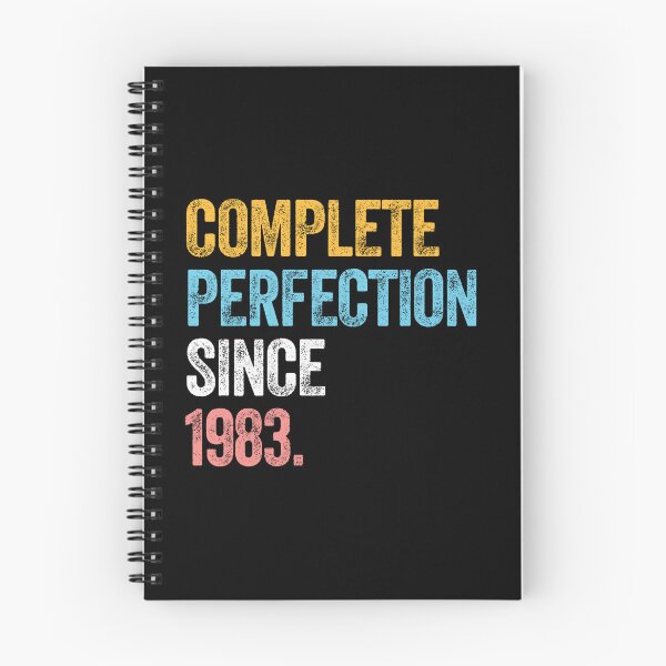 Item preview, COMPLETE PERFECTION SINCE 1983 40 Years Old Birthday Gift  designed and sold by w1ckerman.