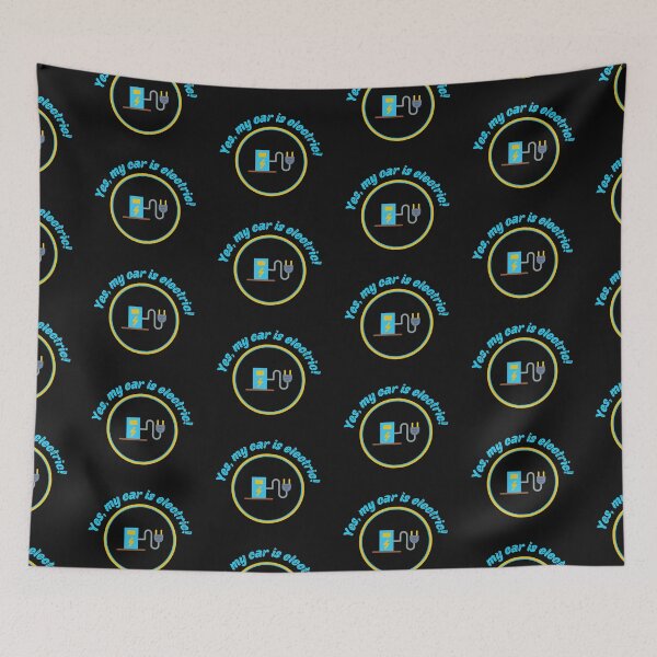 Item preview, Yes, my car is electric! - for all electric car fans designed and sold by NadjasClothing.