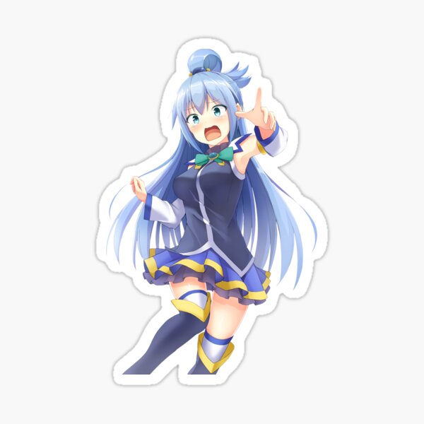 Cry-laugh with the Konosuba Cast: Hilarious Anime Print, Funny Tears of  Kazuma, Aqua, Megumin, and Darkness Sticker for Sale by NewOtaku64