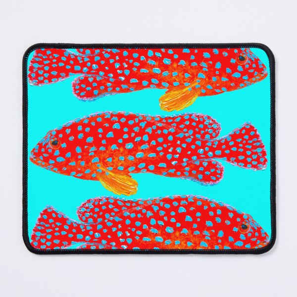 Item preview, Strawberry Grouper Fish designed and sold by MatsonArtDesign.