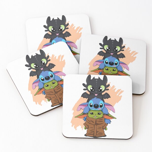 Item preview, Day Gift Chibi Toothless Stitch And Cute Baby Cool Gift designed and sold by Gonzales957.