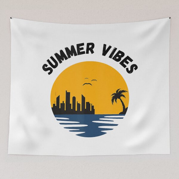 Item preview, Summer Vibes Hello Summer Beach Party Vacation designed and sold by HarveyHF.
