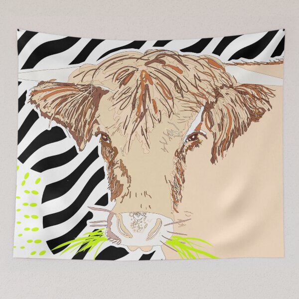 Item preview, Captured Wild Bull designed and sold by TinaJostDesigns.