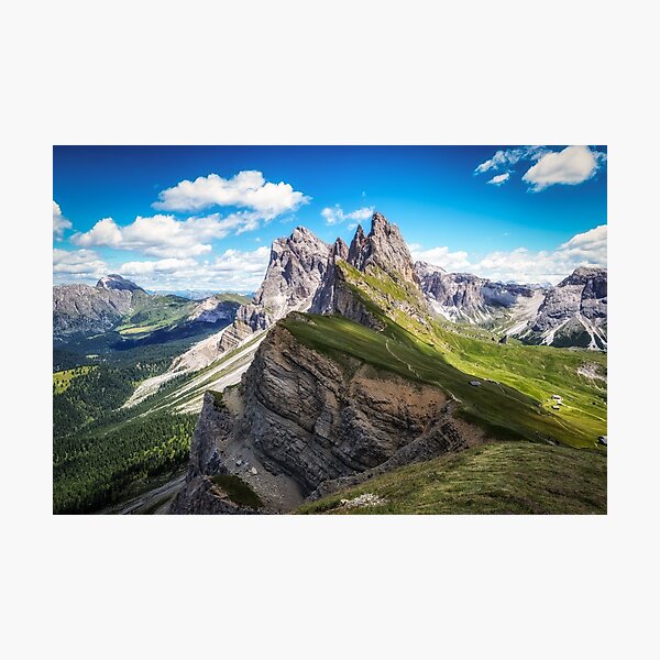 Item preview, Seceda mountain peaks  designed and sold by aaronchoi.