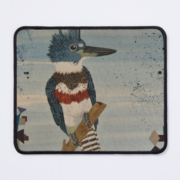 Item preview, Belted Kingfisher designed and sold by AlinaGordon.