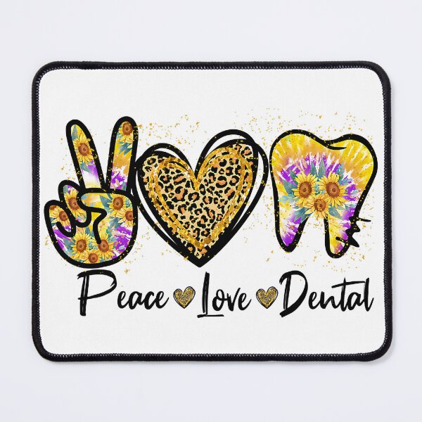 Item preview, Tie Dye Peace Love Dental Dentist designed and sold by HarveyHF.