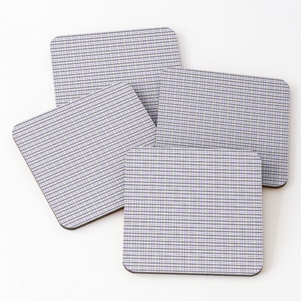 Item preview, Tartan in d-Lines #6 - Black Grey White Purple - VBK - VisionsByKaren designed and sold by VisionsByKaren.