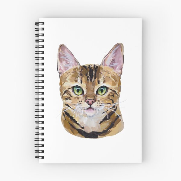 Aperçu de l'œuvre Aquarelle de chat du Bengale créée et vendue par RoySqrali.