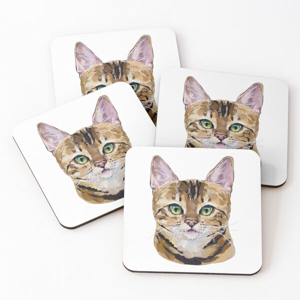 Item preview, Bengal Cat Watercolor designed and sold by RoySqrali.