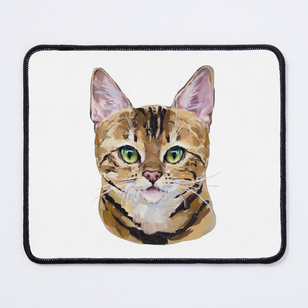 Item preview, Bengal Cat Watercolor designed and sold by RoySqrali.