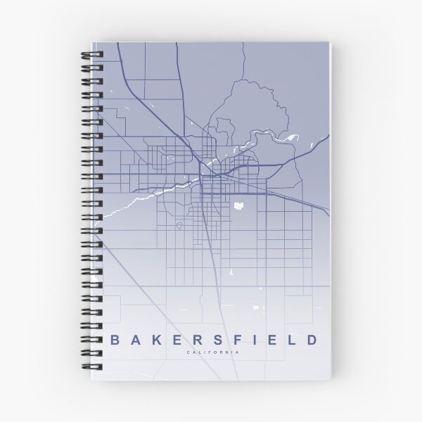 Item preview, Bakersfield Map Art designed and sold by artymaps.
