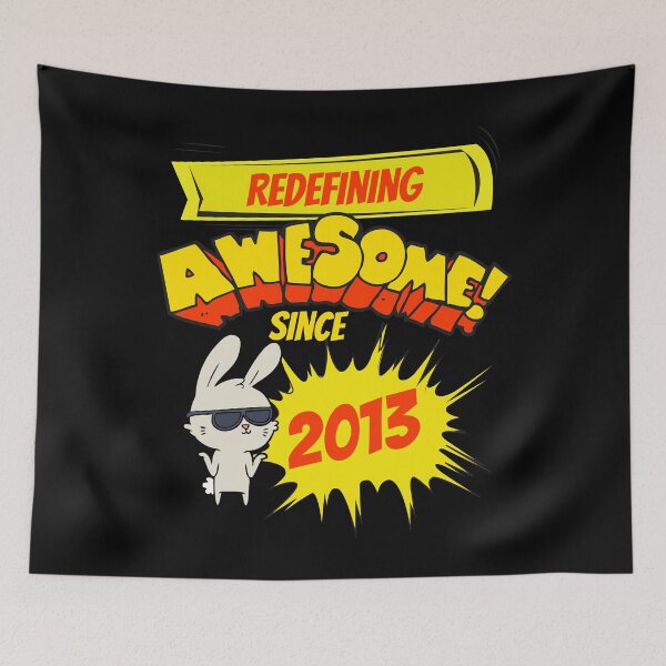 Item preview, Redefining Awesome Since 2013 Kids Bunny Birth Year designed and sold by Evolved-LovinIt.