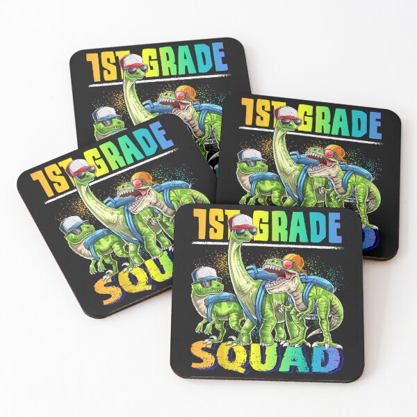 Item preview, 1st Grade Squad T Rex Dinosaur Back to School For Boys  designed and sold by anes18.