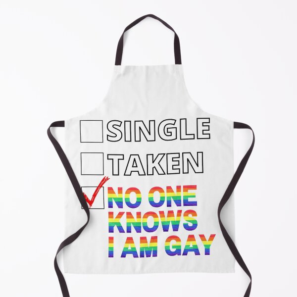 Item preview, Single Taken No One Knows I Am Gay designed and sold by LuckyKermit.