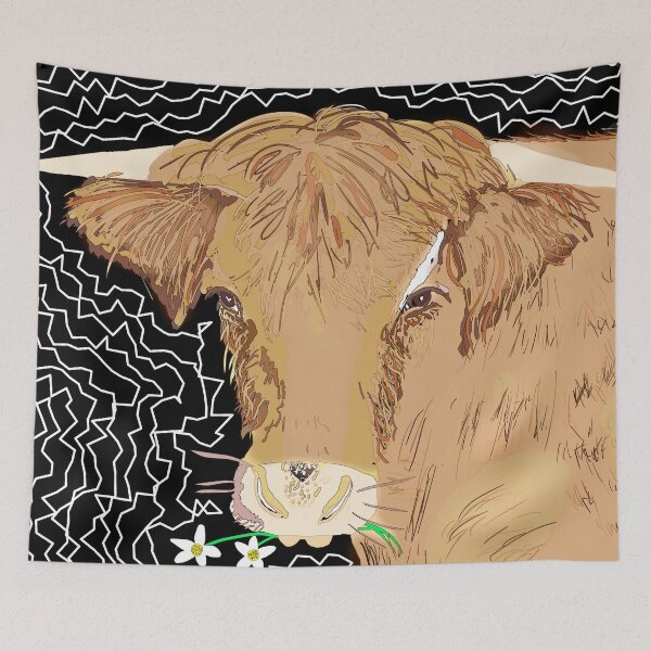 Item preview, Enraged Wild Bull designed and sold by TinaJostDesigns.