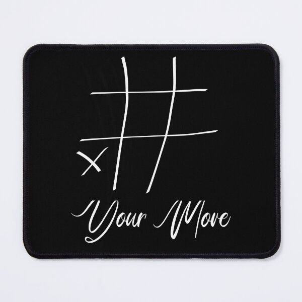 Item preview, Wordplay meme, Your turn Tic Tac Toe game white designed and sold by Hypnotees.