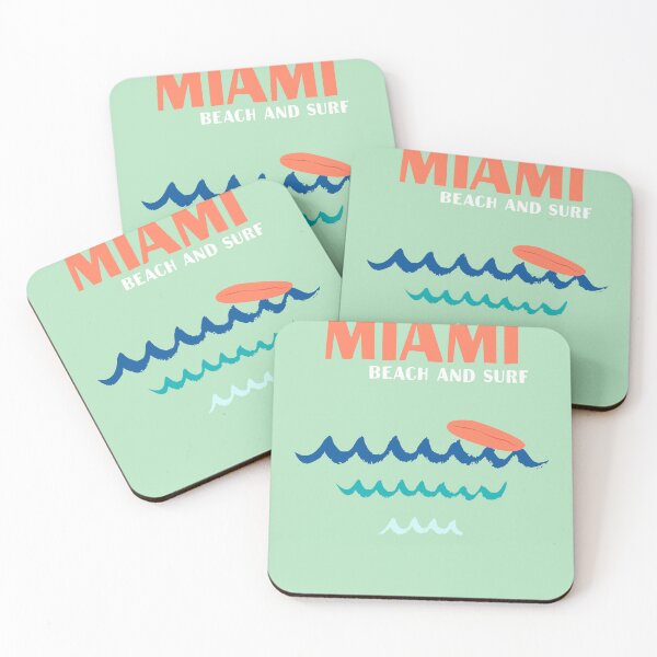 Item preview, Miami Beach and Surf, Famous Vacation Places designed and sold by DreamWorkshop.