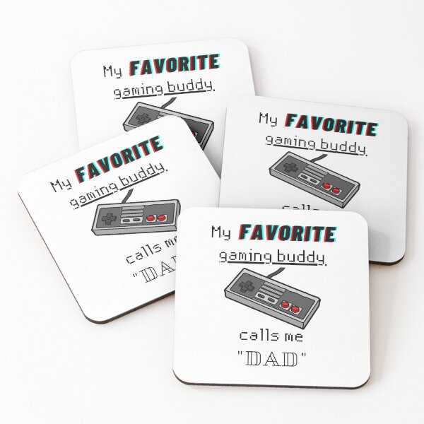 Item preview, My Favorite Gaming Buddy Calls Me DAD designed and sold by HappyHowler.