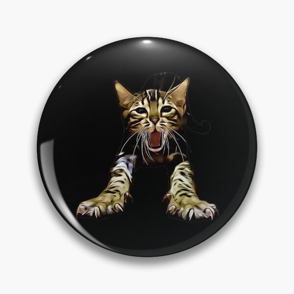 Artikelvorschau, Gähnende Bengalkatze entworfen und verkauft von RoySqrali.