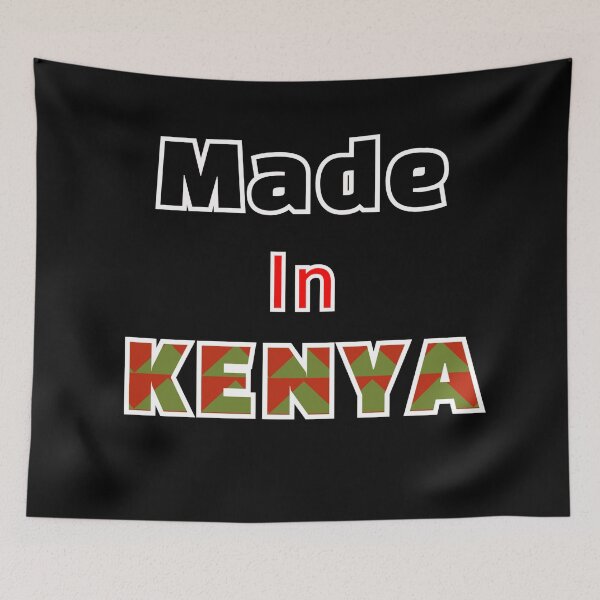 Item preview, MADE IN KENYA DESIGN WITH KENYAN FLAG COLORS designed and sold by JIMMYKIVUTI.