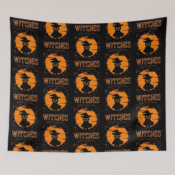 Item preview, Halloween witches artwork designed and sold by AccesoriosHN.