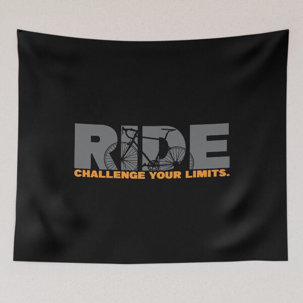 Item preview, Ride - Challenge Your limits Cycling designed and sold by RaybenMedia.