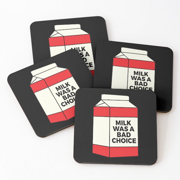 Item preview, Milk Was A Bad Choice Anchorman Quote designed and sold by SimplyNewDesign.
