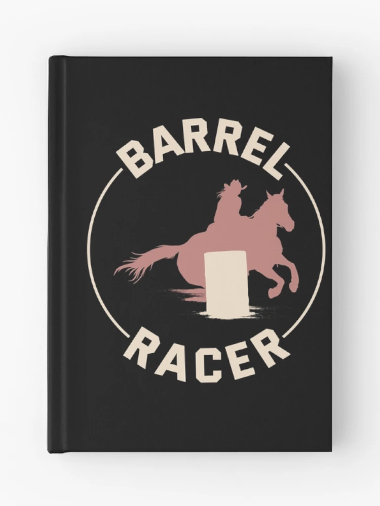 Thumbnail 1 of 3, Journal, Barrel Racer Rodeo Racing Horse Riding Ride Race designed and sold by TastefulTees.