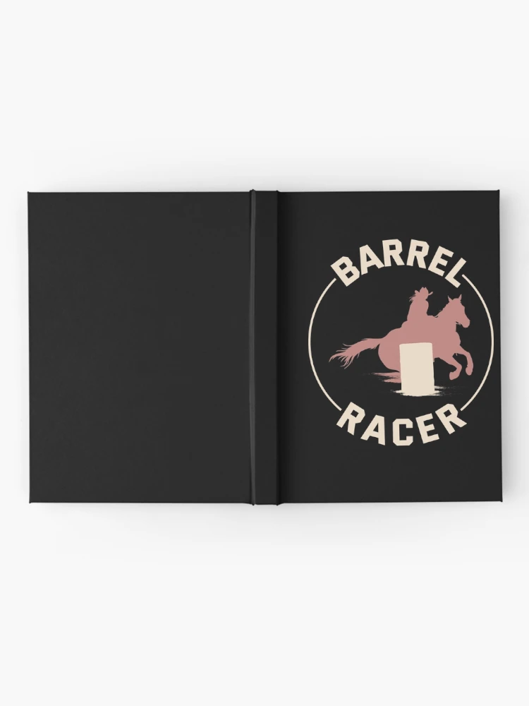 Thumbnail 2 of 3, Journal, Barrel Racer Rodeo Racing Horse Riding Ride Race designed and sold by TastefulTees.