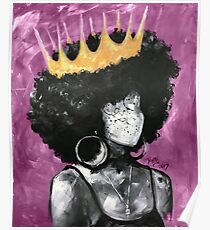 Naturally Queen II PINK Poster