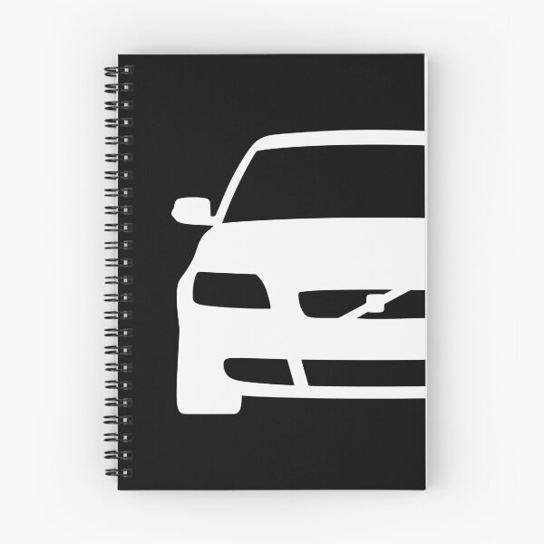 Item preview, S40 V50 2004-2007 white silhouette designed and sold by EdimDesign.