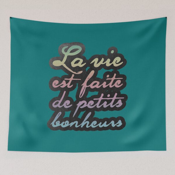 Item preview, La Vie Est Fait de Petits Bonheurs designed and sold by bubbliciousart.