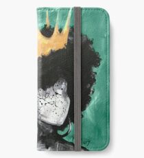 Vinilo o funda para iPhone Naturalmente Queen II TEAL