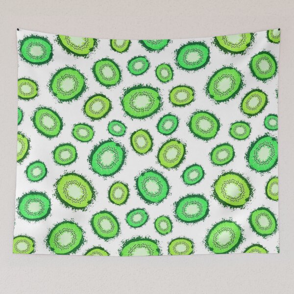Item preview, Kiwi Background Painted Pattern designed and sold by amovitania.