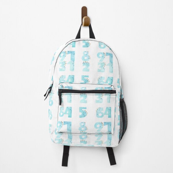 Item preview, Blue Dinosaur Numbers Watercolor designed and sold by MameDesign.