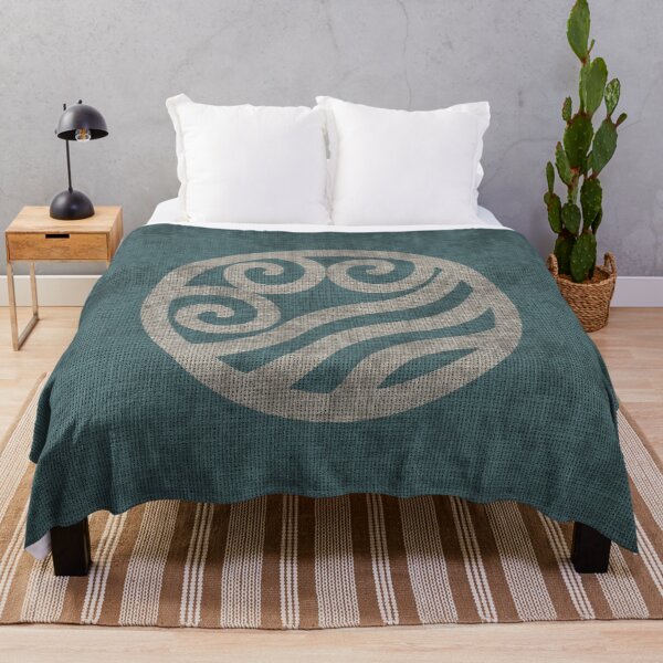 Item preview, Atla Tapestry 5 - Flag of the Water Tribe (South) designed and sold by Cleobule.
