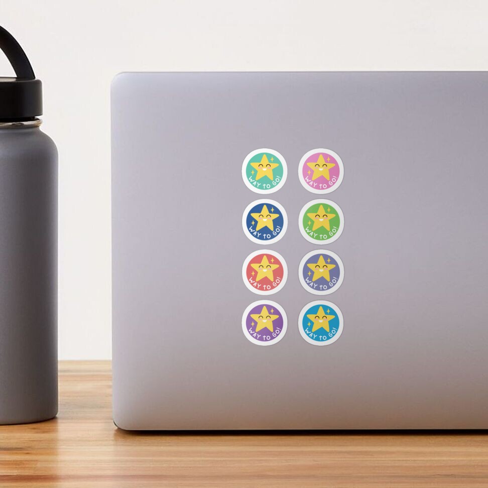 Shop smarter, save more by using There's Art Star PVC Stickers