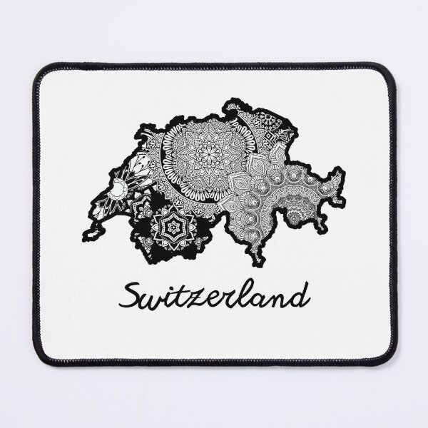 Item preview, Switzerland map designed and sold by TAOR.