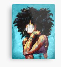 Naturally II BLUE Metal Print