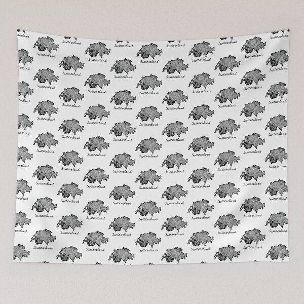 Item preview, Switzerland map  designed and sold by TAOR.