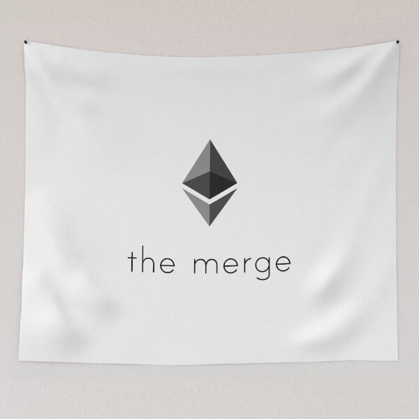 Item preview, Ethereum - The Merge designed and sold by BubbleManShop.