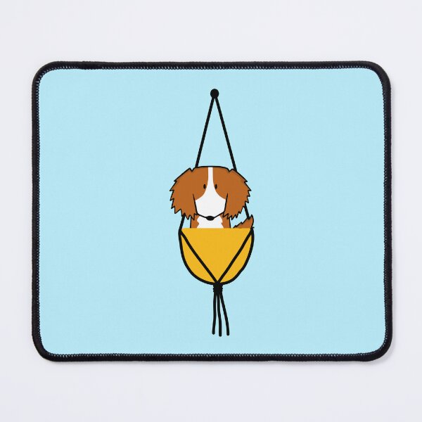 Item preview, Hanging Dogger| Hanging Planter with Dog |Cute Border Collie| Plant Pattern Pack designed and sold by Artventurous.