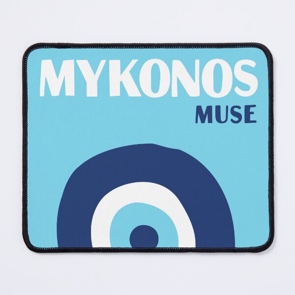Item preview, Mykonos Muse Ojo griego, lugares de vacaciones famosos designed and sold by DreamWorkshop.