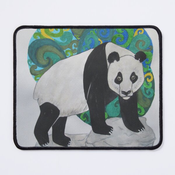 Item preview, Colorful circles: Panda designed and sold by AlinaGordon.