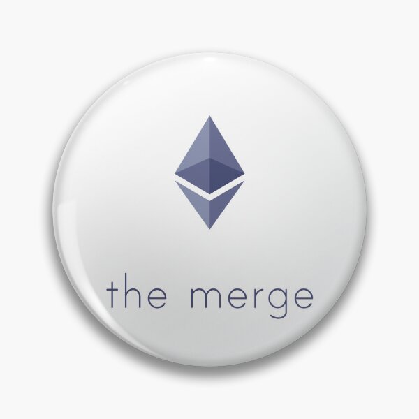 Item preview, Ethereum - The Merge - Blue designed and sold by BubbleManShop.