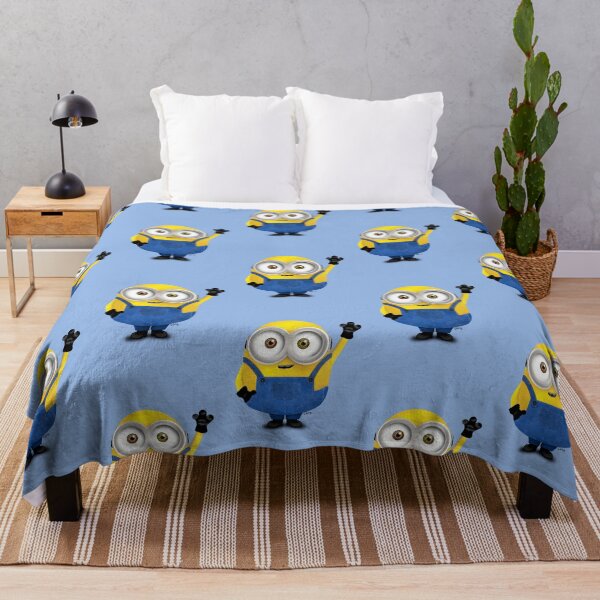 Item preview, Minion Bob happy face hello designed and sold by Shirley Li.