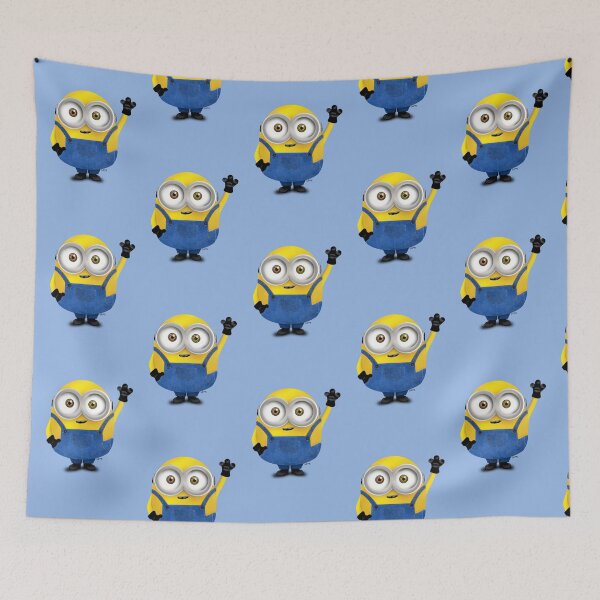 Item preview, Minion Bob happy face hello designed and sold by Shirley Li.